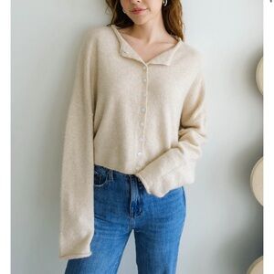 Cream Cardigan